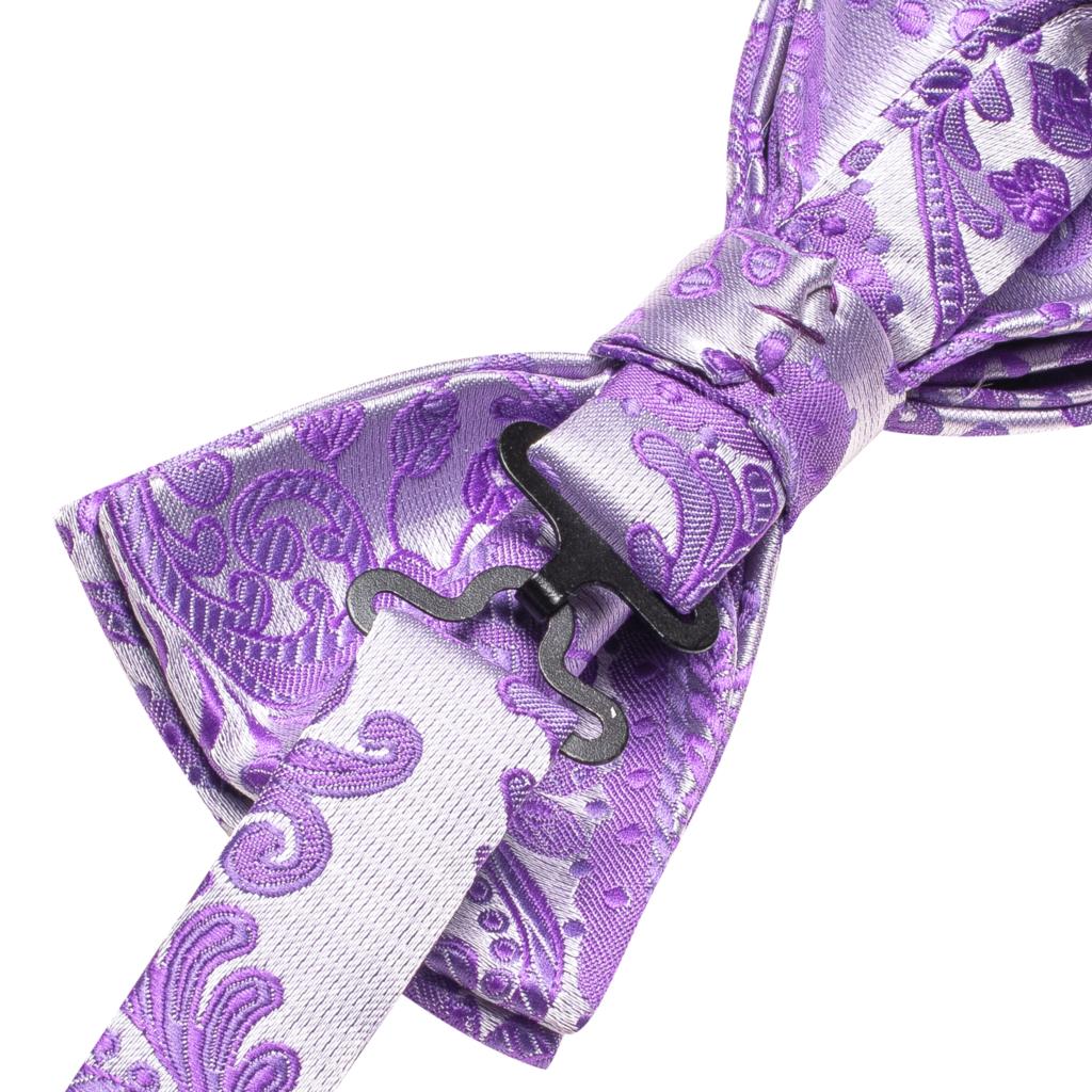 Purple Lilac Lavender Pansy Vi - Bow Tie Pre Tied บทวิจารณ์และราคา
