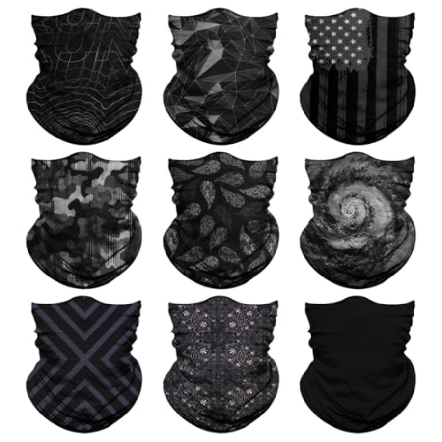 Neck Gaiter for Men Women Head - Face Scarf Mask บทวิจารณ์และราคา