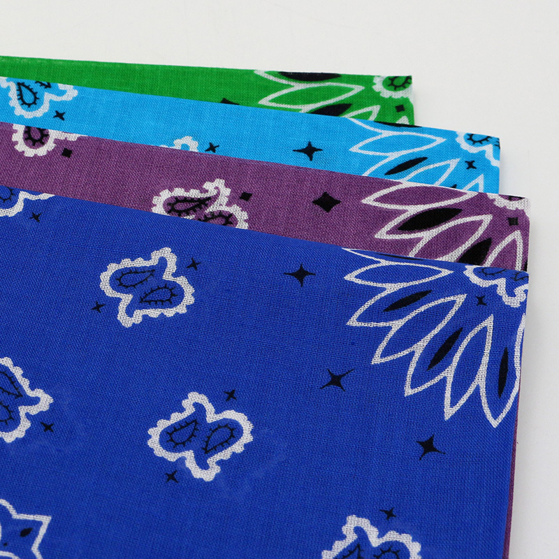 Hip-hop Men Bandana Scarf  Pri - Handkerchief Cotton Men บทวิจารณ์และราคา
