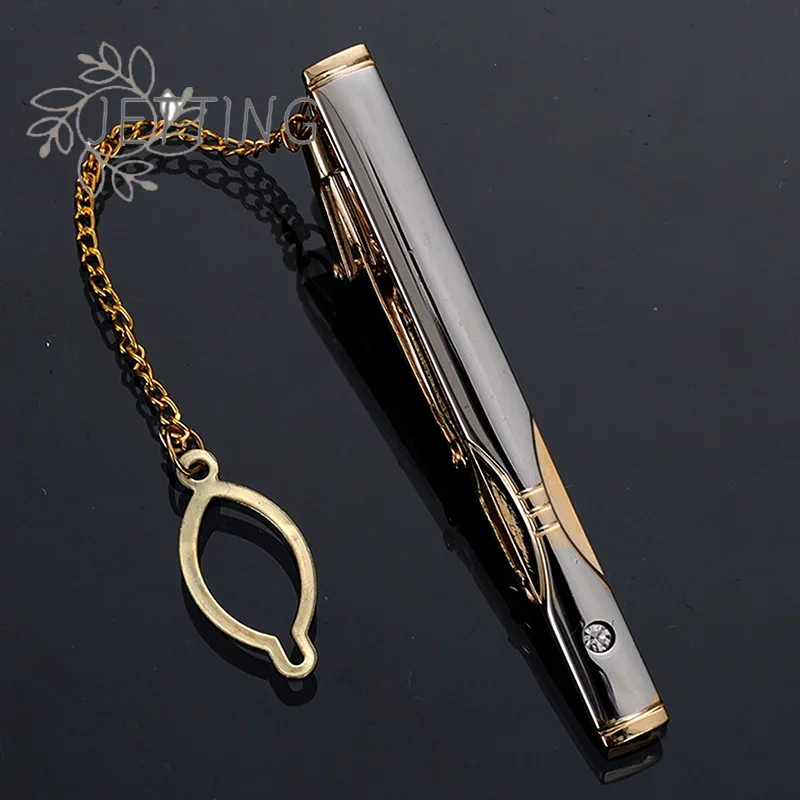 Hot Metal Simple Necktie Buckl - Tie Clip Silver บทวิจารณ์และราคา