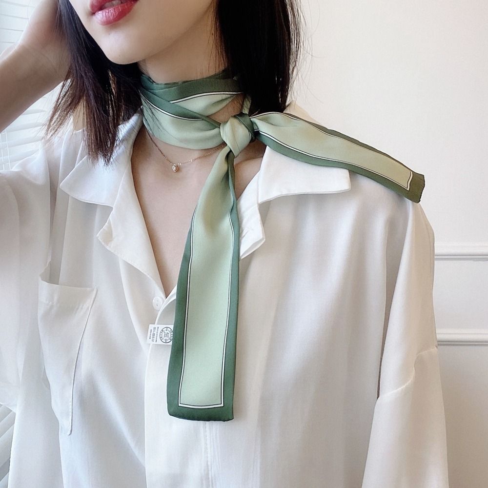 Tie Ribbon Headband Neckerchie - Silk Tie Striped บทวิจารณ์และราคา