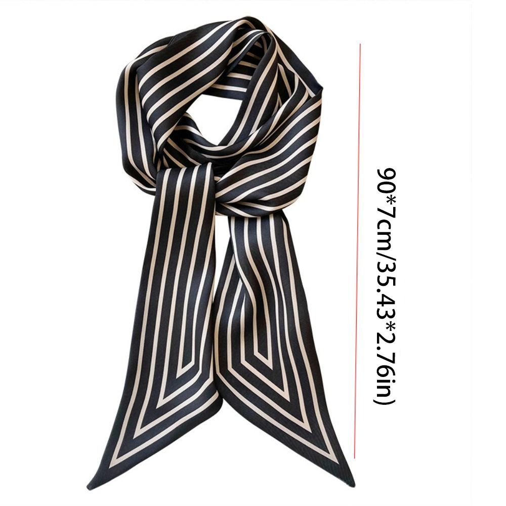 Tie Ribbon Headband Neckerchie - Silk Tie Striped บทวิจารณ์และราคา