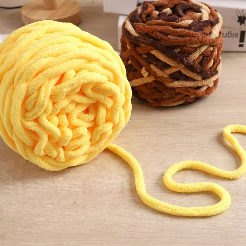 3PCS 300g Chenille Knitting Ya - Woven Scarf Blanket บทวิจารณ์และราคา