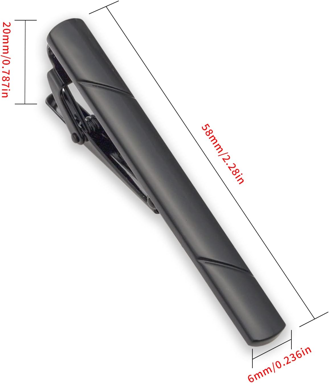 4Pcs Tie Clips for Men with Gi - Tie Clip Silver บทวิจารณ์และราคา