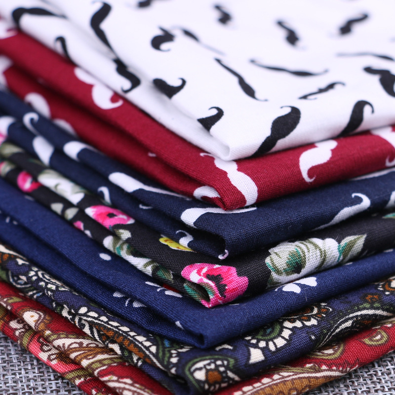 Fashion Cotton Pocket Square F - Handkerchief Cotton Men บทวิจารณ์และราคา