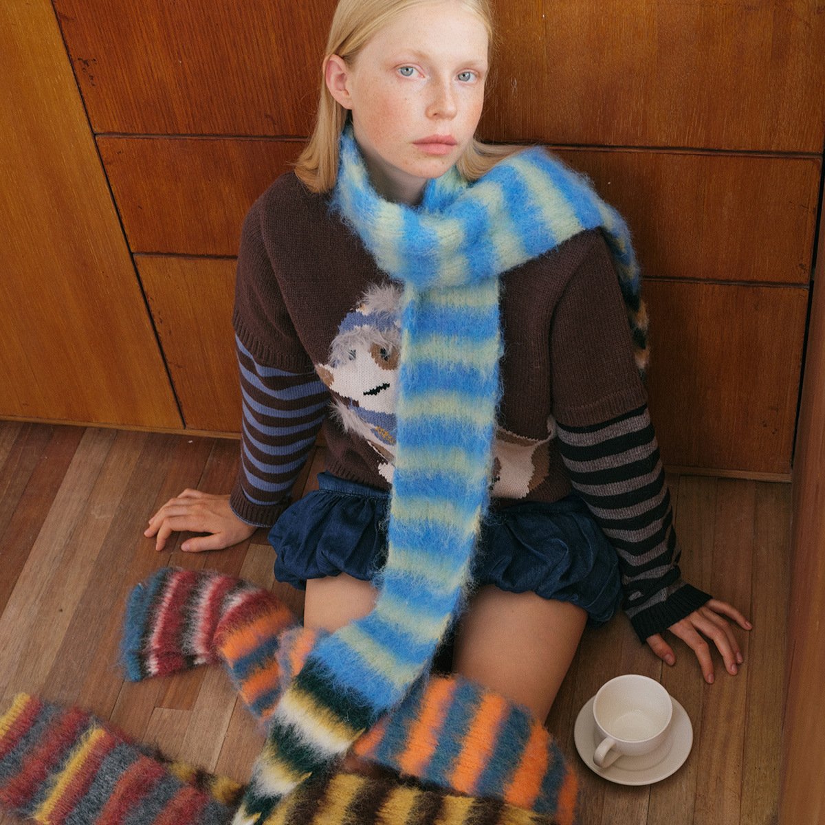 Women Winter Cashmere Scarf 20 - Woven Scarf Blanket บทวิจารณ์และราคา