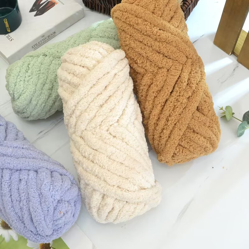 Cat Tail Yarn, Extra Thick Ice - Woven Scarf Blanket บทวิจารณ์และราคา