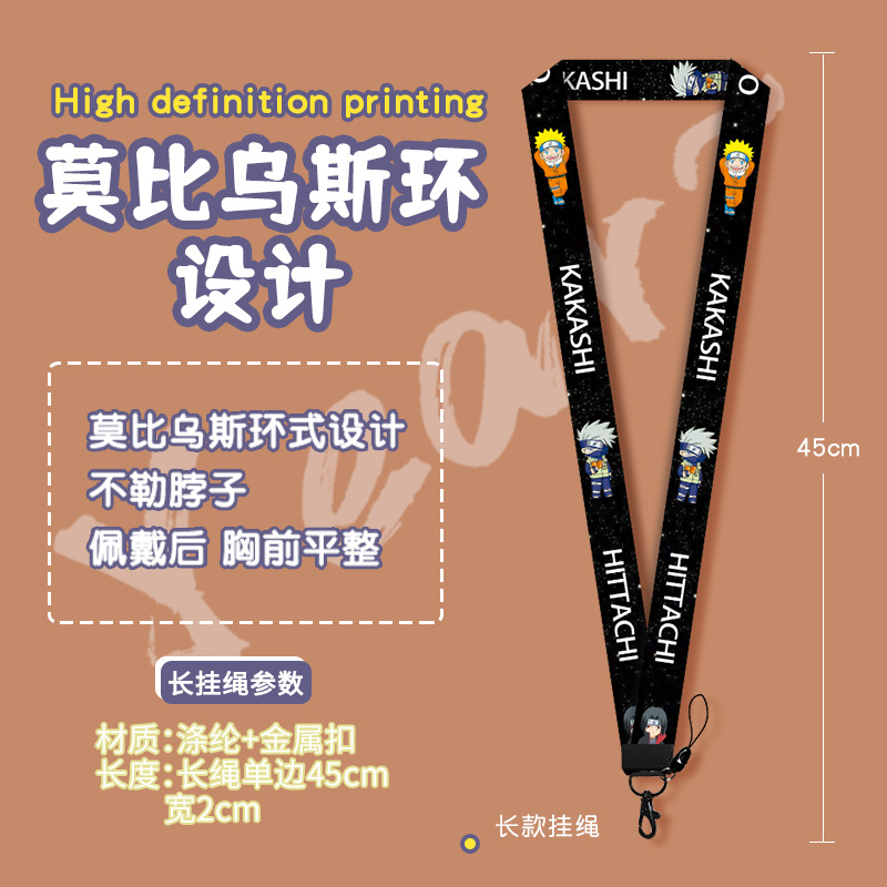 Naruto Cartoon Wave Shape Card - Lanyard Badge Holder บทวิจารณ์และราคา