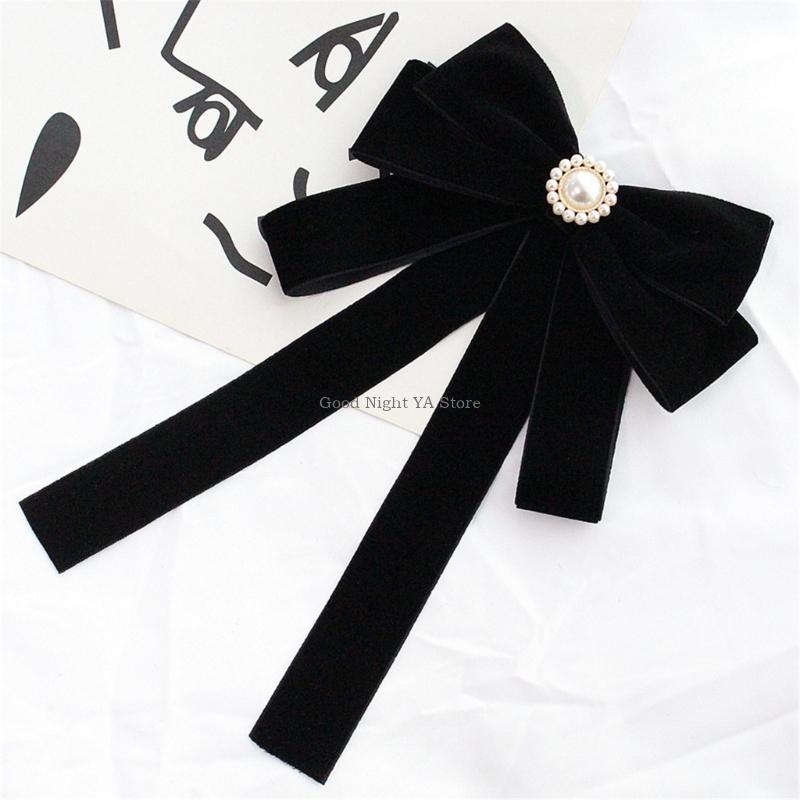 Luxurious Velvets Bows Tie for - Bow Tie Pre Tied บทวิจารณ์และราคา