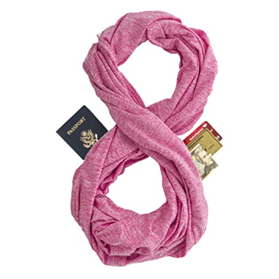 Infinity Travel Scarf Loop wit - Infinity Scarf Knit บทวิจารณ์และราคา