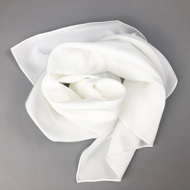 New Women Silk Scarf Square Ne - Scarf Silk Square บทวิจารณ์และราคา