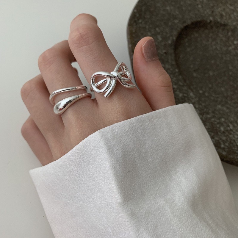 925 Sterling Silver Simple Rin - Tie Clip Silver บทวิจารณ์และราคา