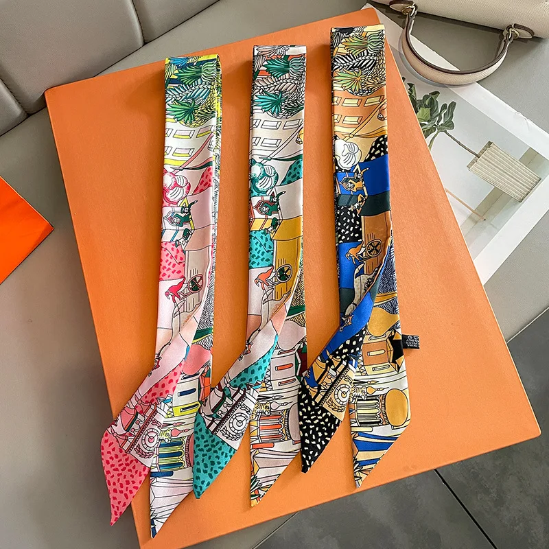 Luxury Design Horse Print Skin - Ascot Neck Scarf บทวิจารณ์และราคา