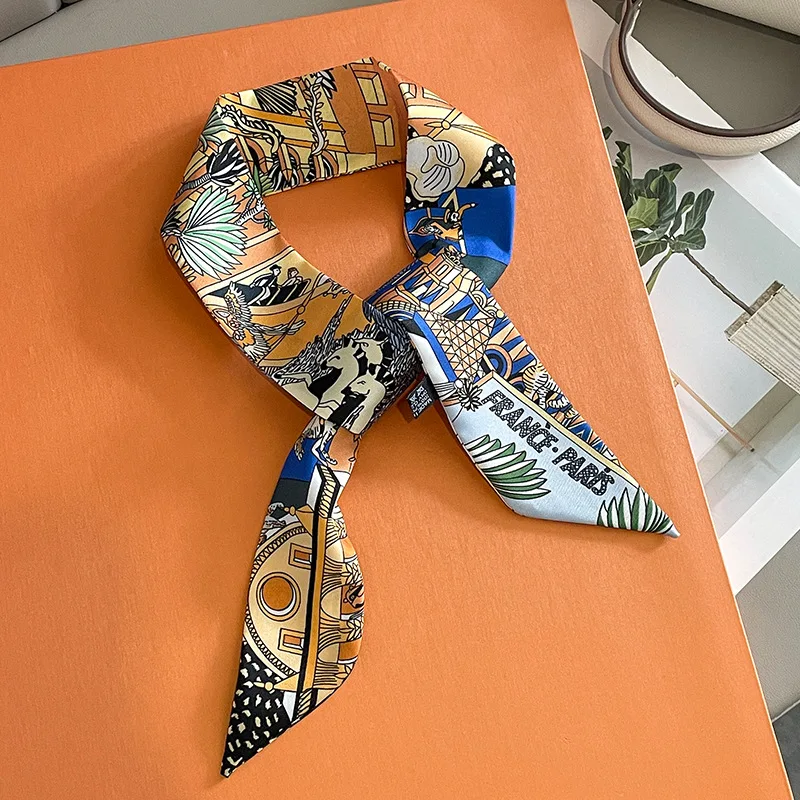 Luxury Design Horse Print Skin - Ascot Neck Scarf บทวิจารณ์และราคา