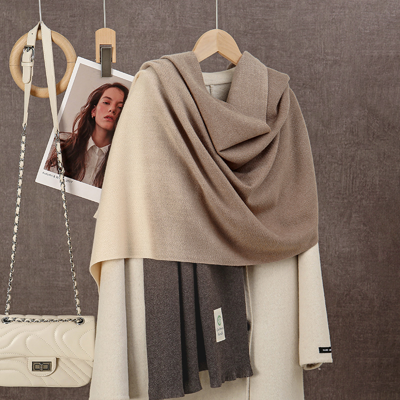 New 2024 Gradient Cashmere Sca - Woven Scarf Blanket บทวิจารณ์และราคา