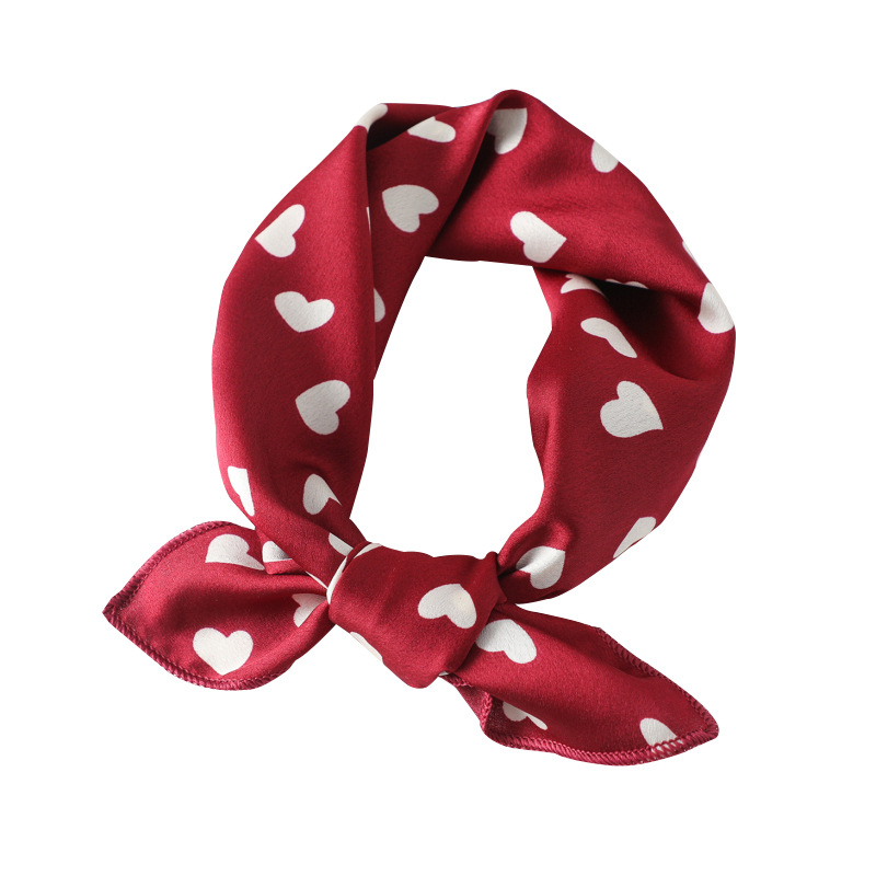 Women scarf  50*50cm Square Sk - Silk Tie Striped บทวิจารณ์และราคา