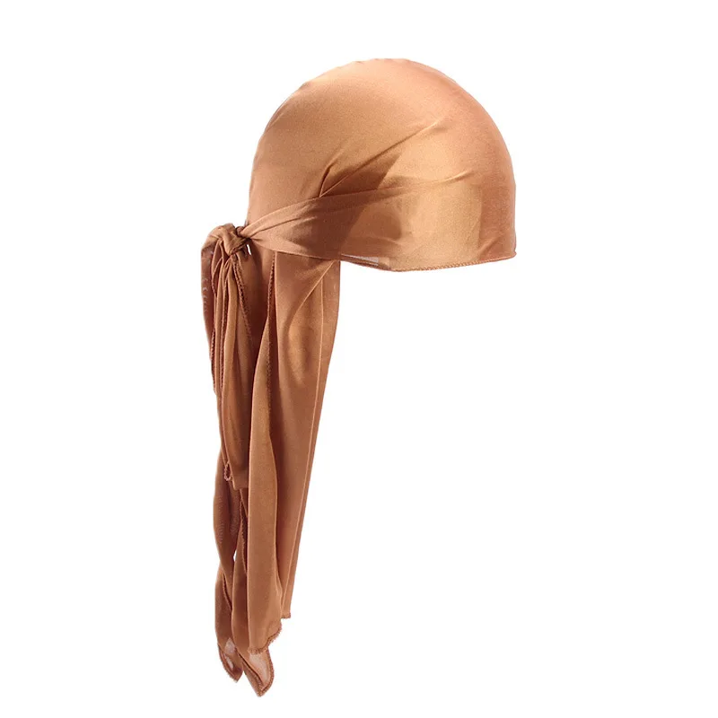 5Pcs Silk Durag Bandana Turban - Bandana Doo Rag บทวิจารณ์และราคา