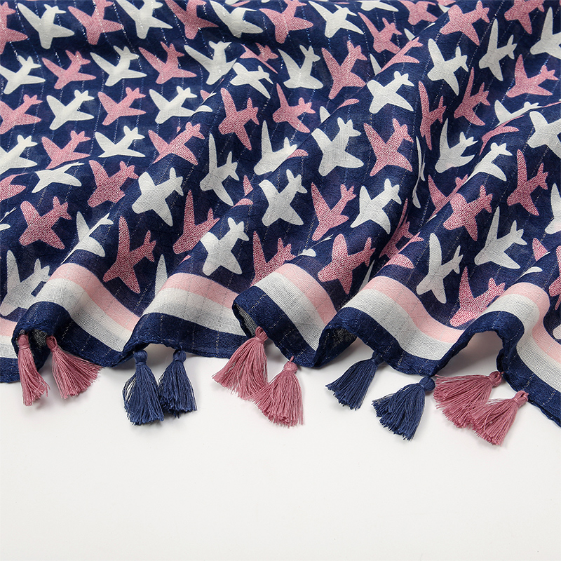 Luxury Brand Scarf Cotton Shaw - Pashmina Wrap Large บทวิจารณ์และราคา