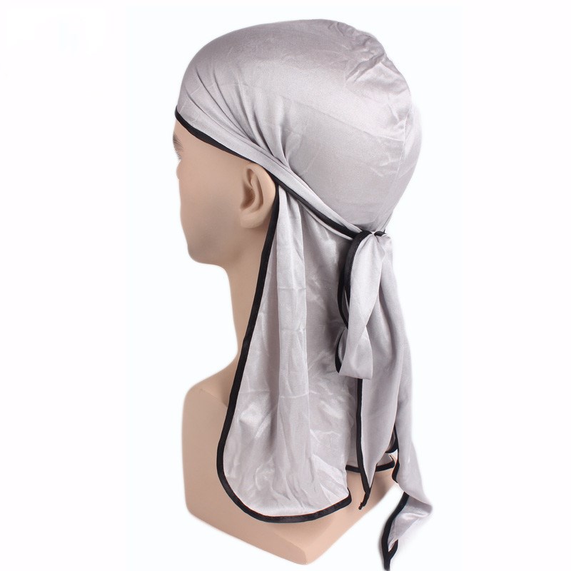 Breathable Men's Silky Satin K - Bandana Doo Rag บทวิจารณ์และราคา