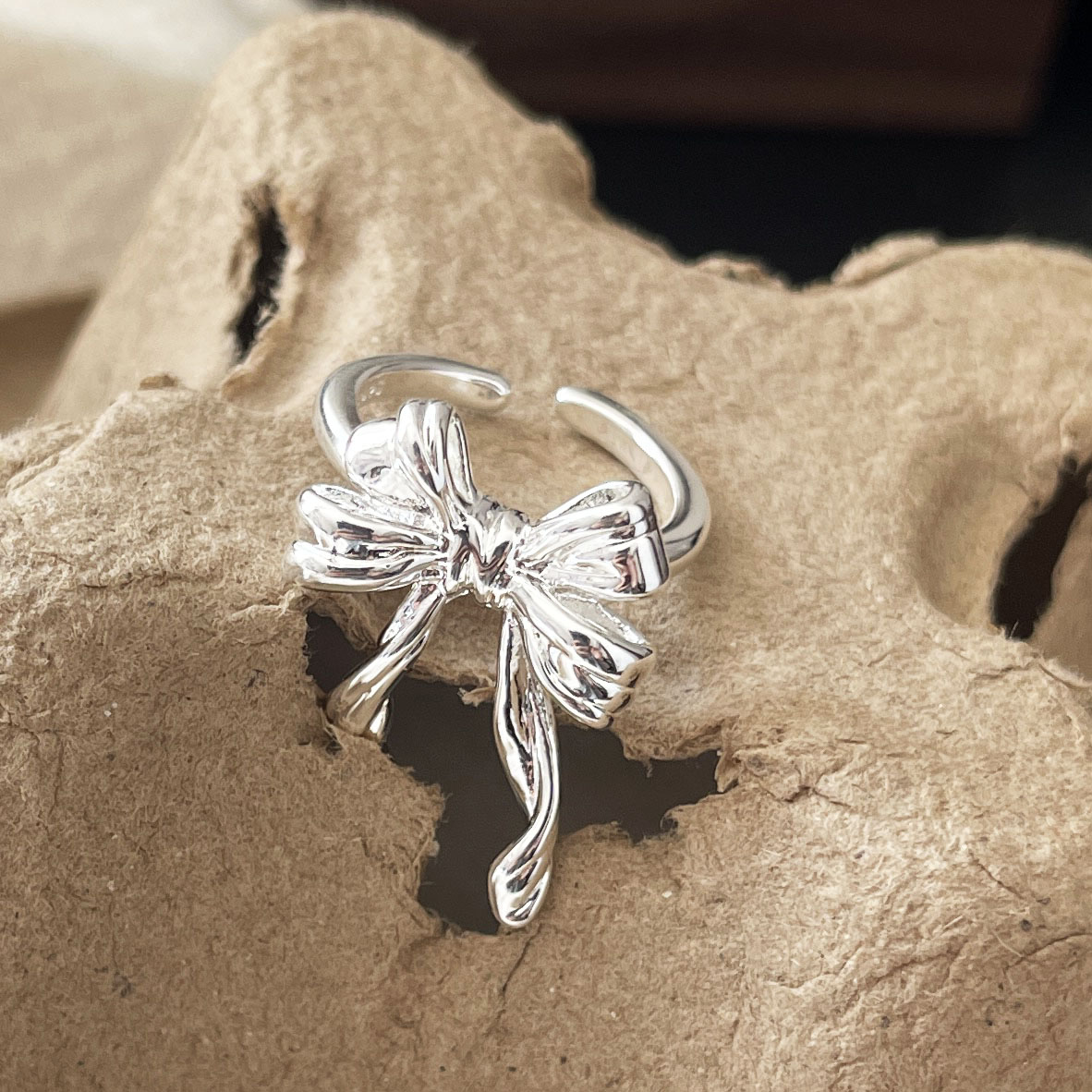 925 Sterling Silver Rings For  - Tie Clip Silver บทวิจารณ์และราคา