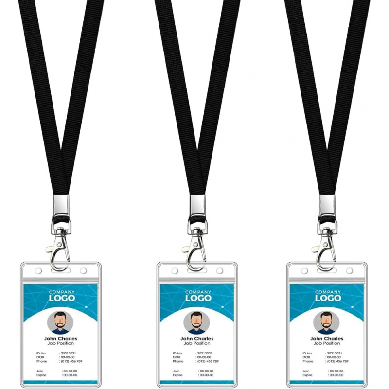 3 Pack Cruise Lanyard with ID  - Lanyard Badge Holder บทวิจารณ์และราคา