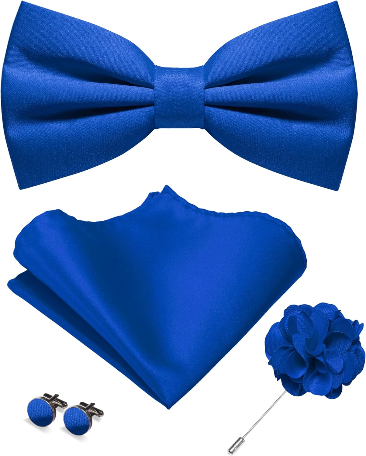 Pre-tied Bow Tie and Pocket Sq - Bow Tie Pre Tied บทวิจารณ์และราคา