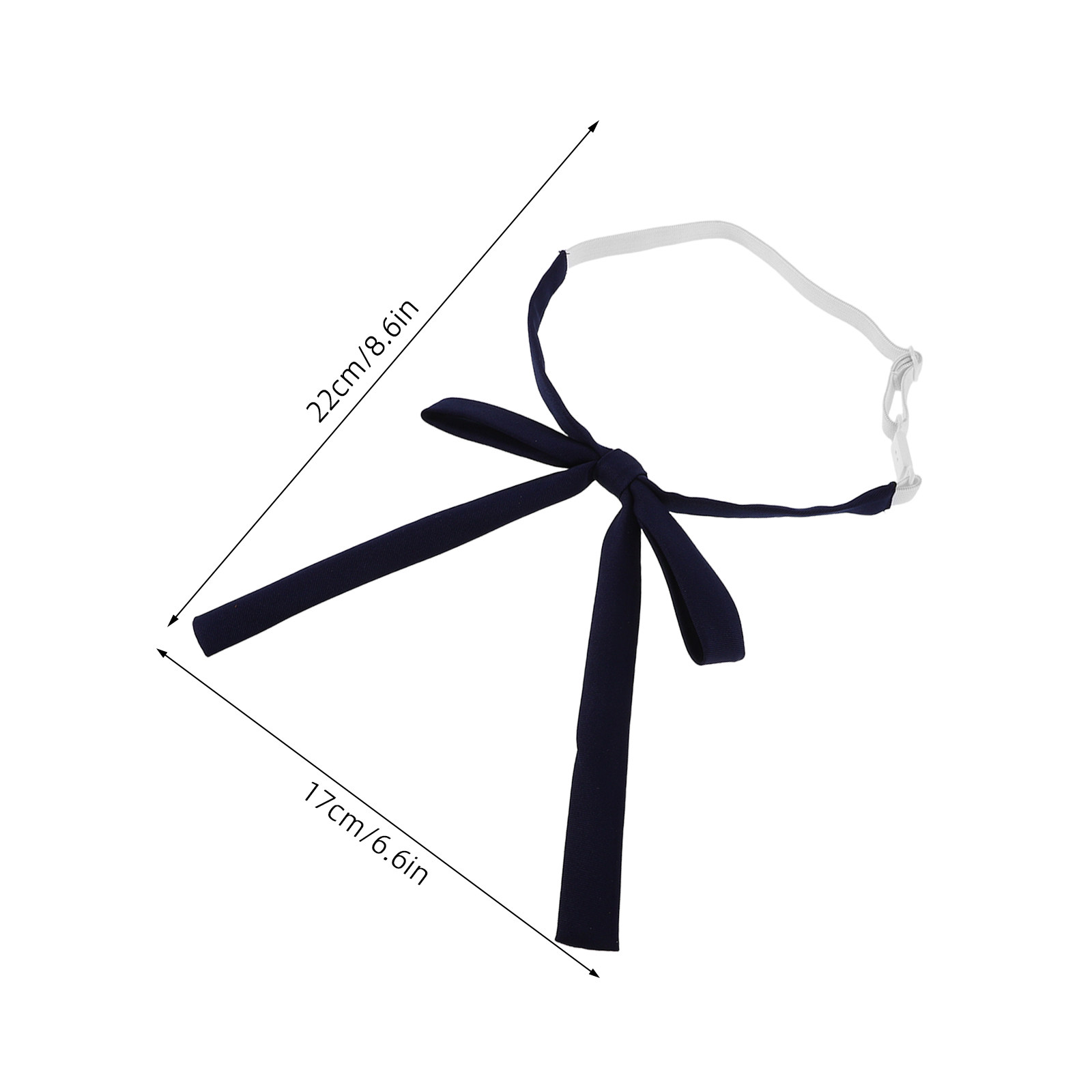 2Pcs Japanese Style Narrow Bow - Bow Tie Pre Tied บทวิจารณ์และราคา
