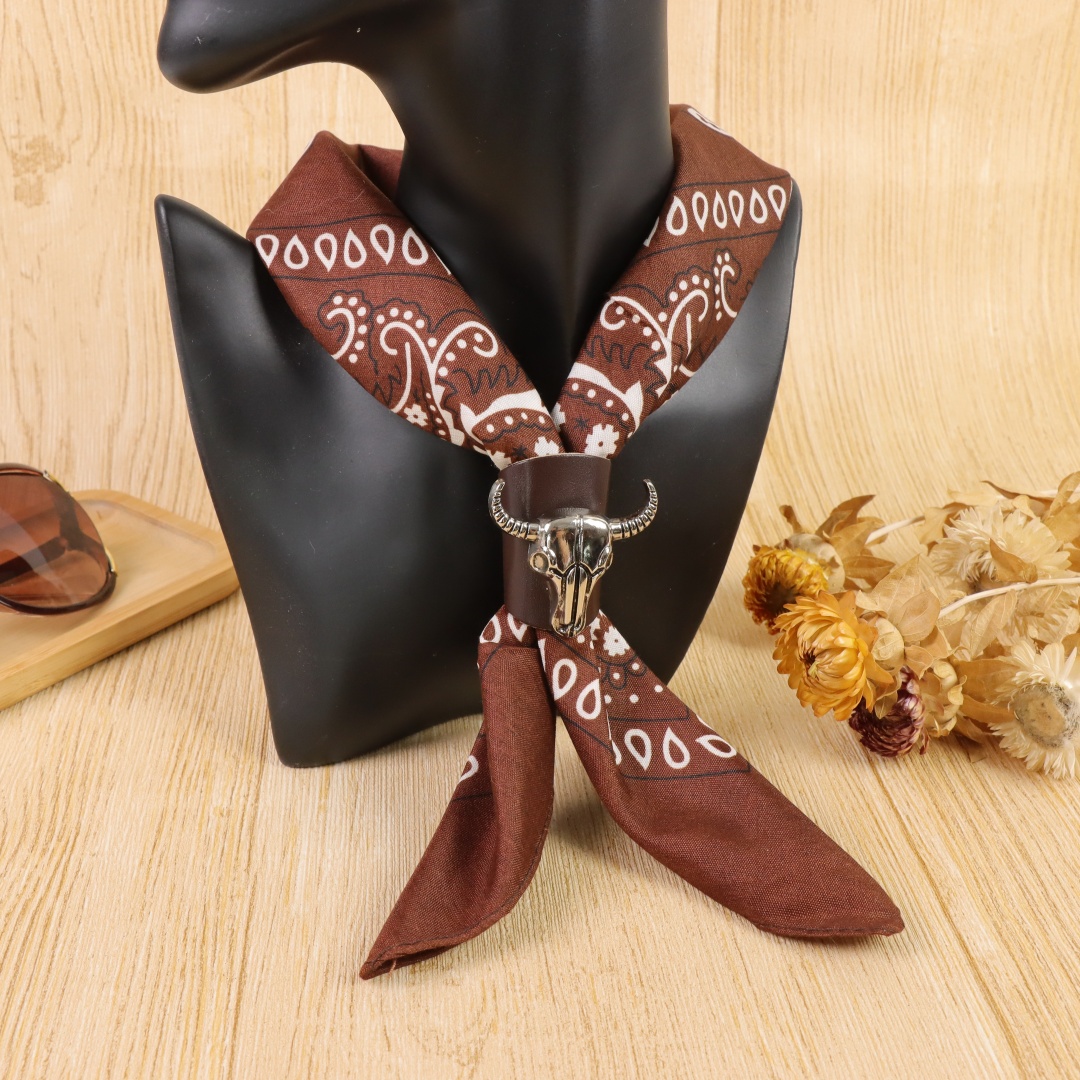 Artistic Cotton Square Scarf A - Bandana Cotton บทวิจารณ์และราคา
