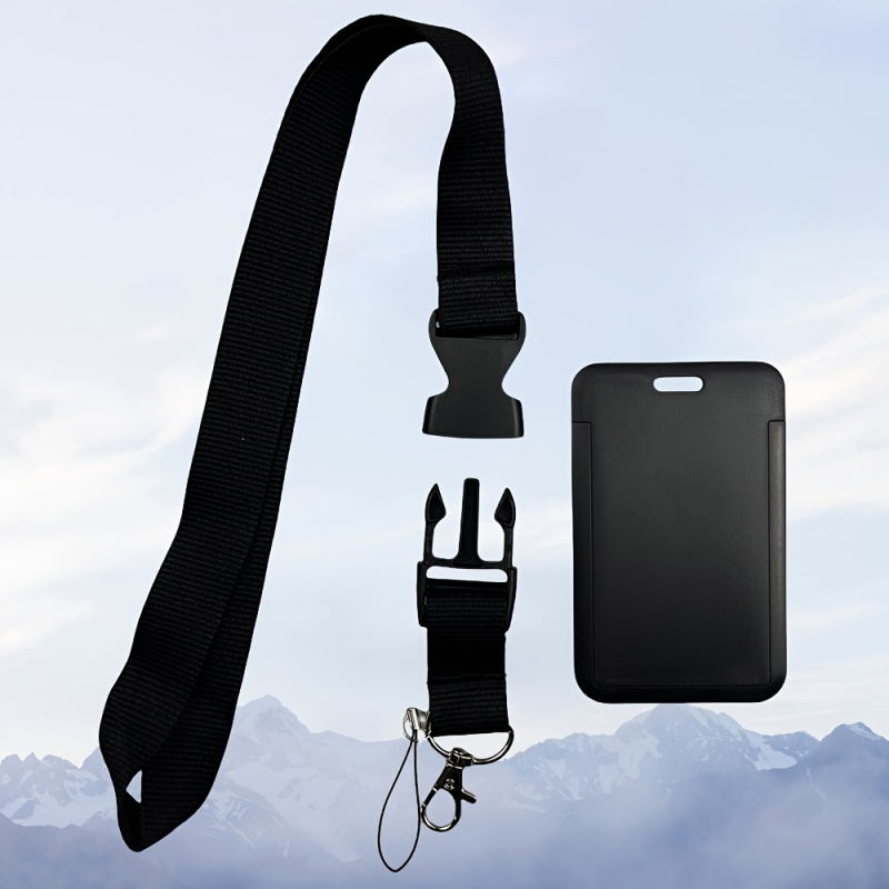 Black Neck Lanyard Badge Holde - Lanyard Badge Holder บทวิจารณ์และราคา