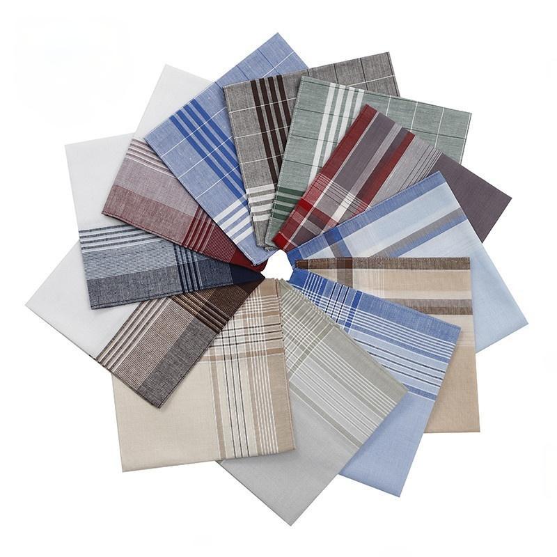 Men's Handkerchiefs 100% Cotto - Handkerchief Cotton Men บทวิจารณ์และราคา
