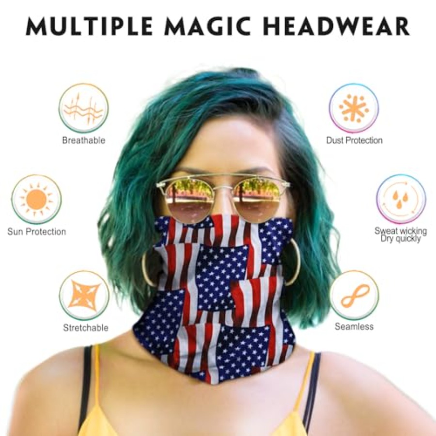Venswell Neck Gaiter Face Mask - Face Scarf Mask บทวิจารณ์และราคา