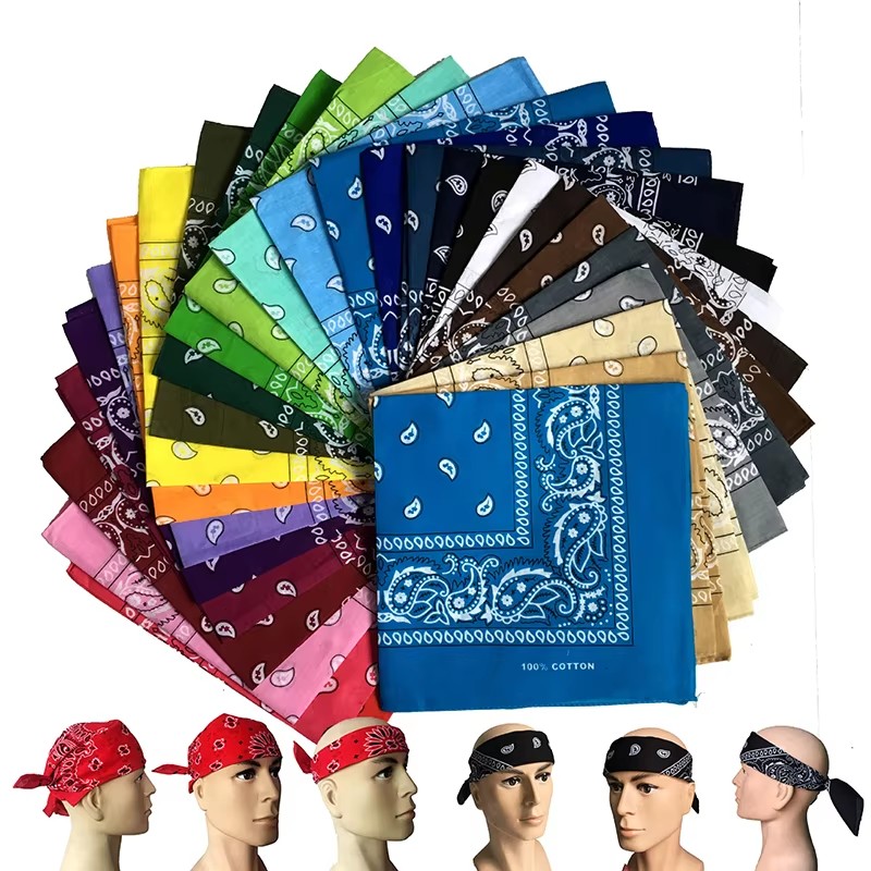 1/2/3Pcs Unisex Men Women Cott - Handkerchief Cotton Men บทวิจารณ์และราคา