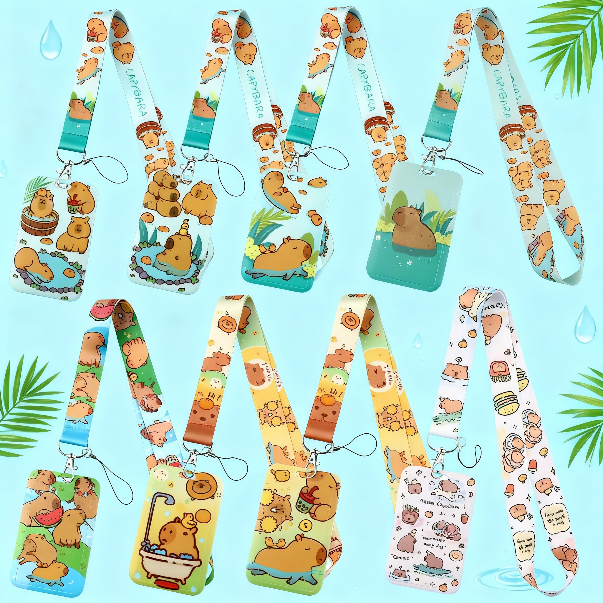 Cute Capybara Lanyards for Key - Lanyard Badge Holder บทวิจารณ์และราคา