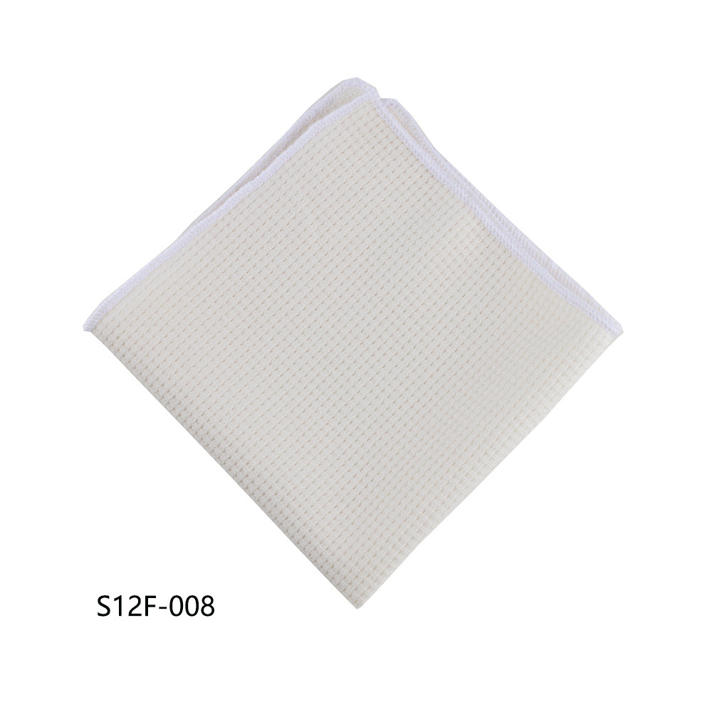 New Pure Solid Color Black Whi - Handkerchief Cotton Men บทวิจารณ์และราคา