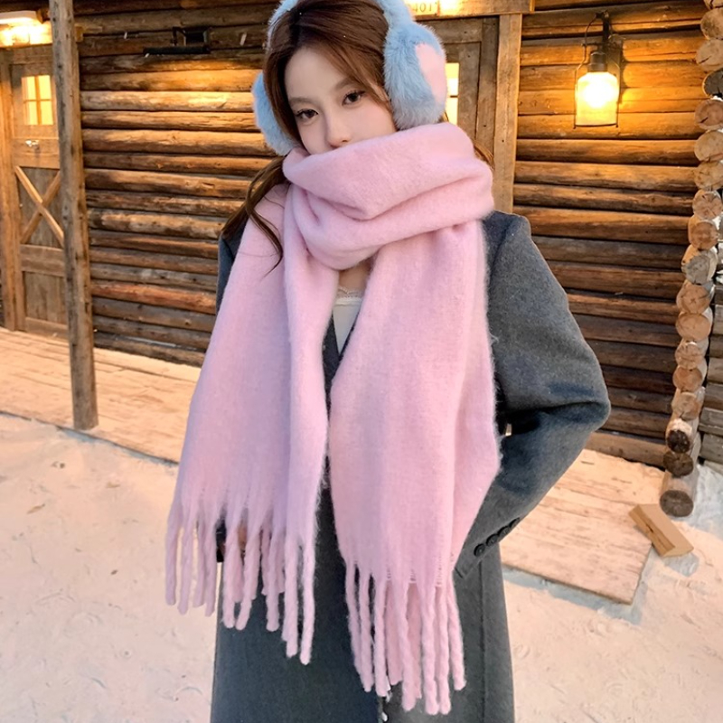 Winter Scarf for Women Cashmer - Woven Scarf Blanket บทวิจารณ์และราคา