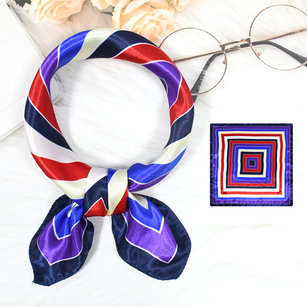 Luxury Design Print Silk Squar - Scarf Silk Square บทวิจารณ์และราคา