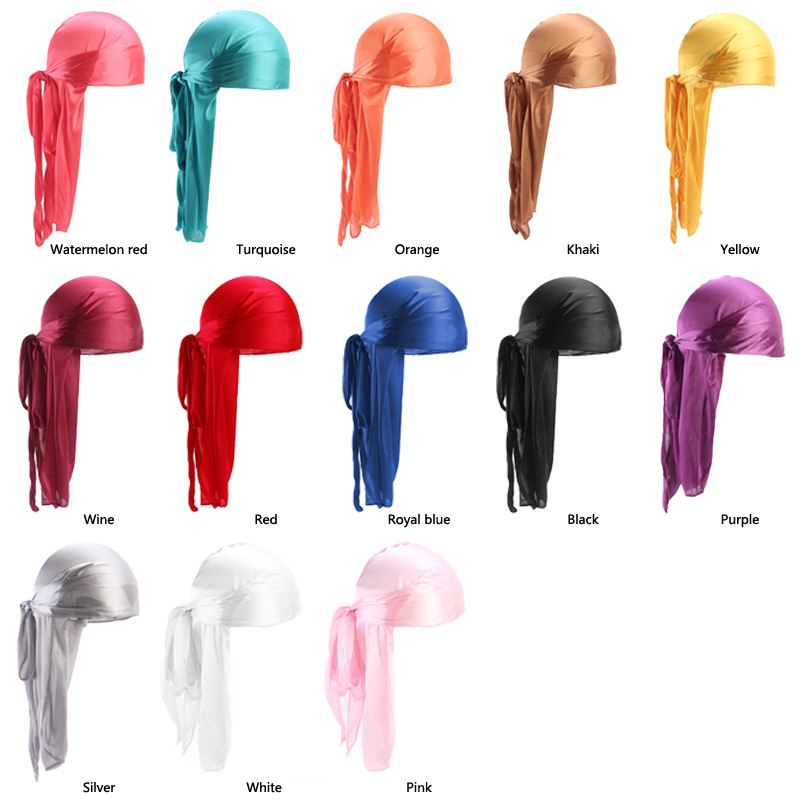 Men's Silky Durags Bandanas Tu - Bandana Doo Rag บทวิจารณ์และราคา