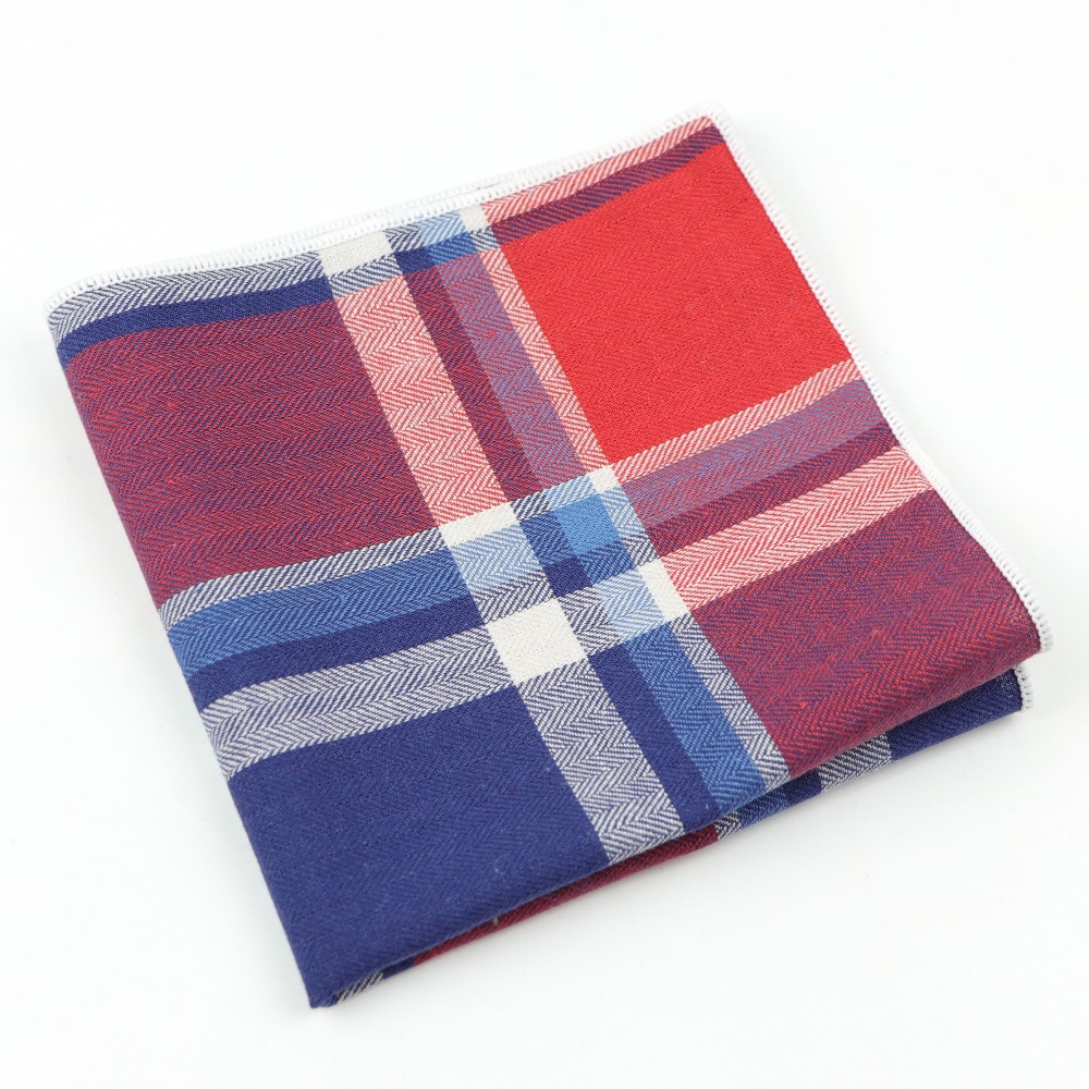 Men Cotton Handkerchiefs Woven - Handkerchief Cotton Men บทวิจารณ์และราคา