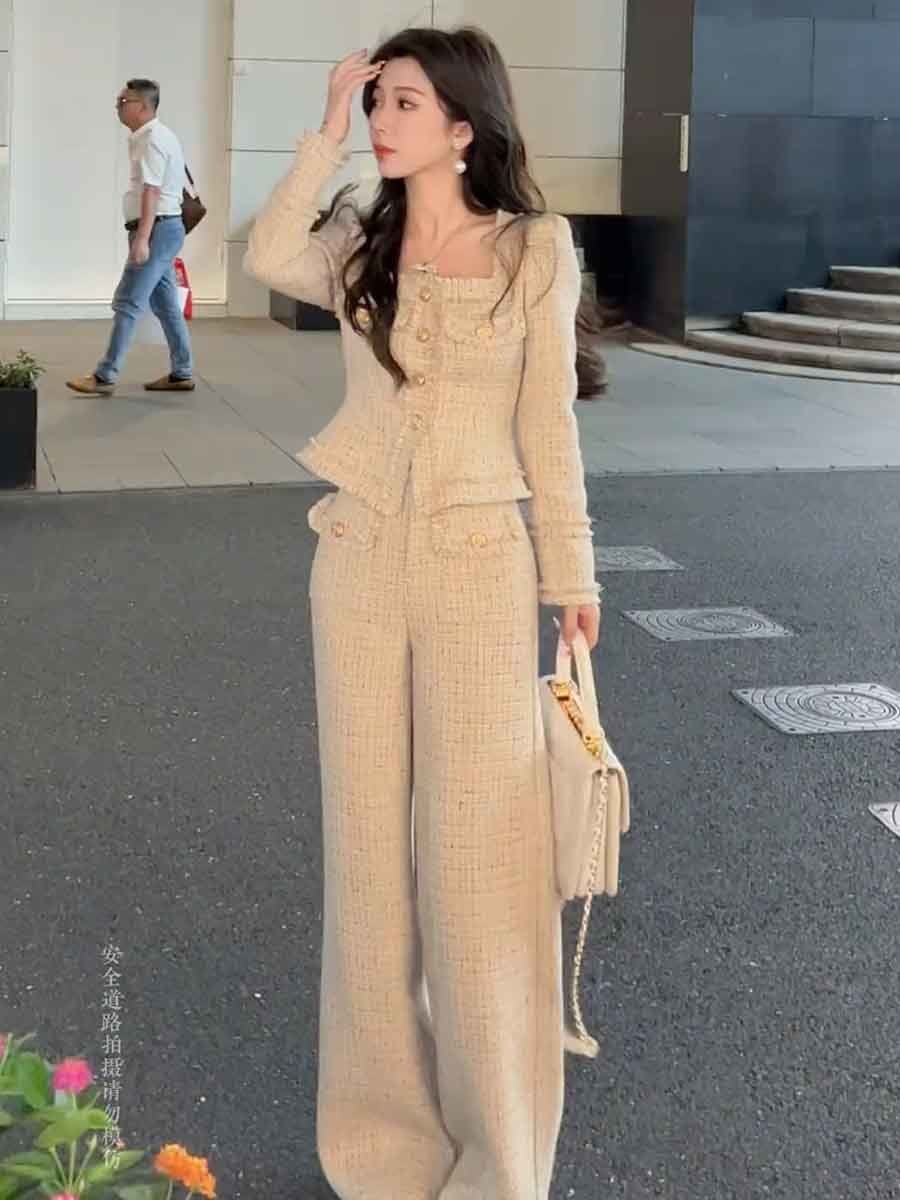 2024 Winter Women's Fashion an - Pocket Square Set บทวิจารณ์และราคา