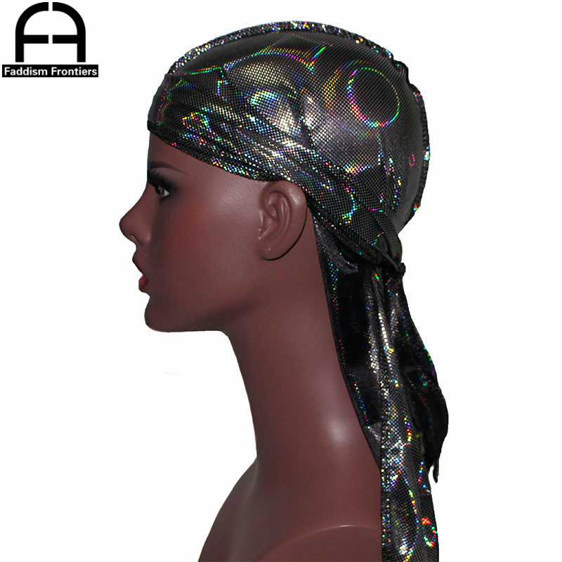 New Men's Colorful Sparkly Sil - Bandana Doo Rag บทวิจารณ์และราคา