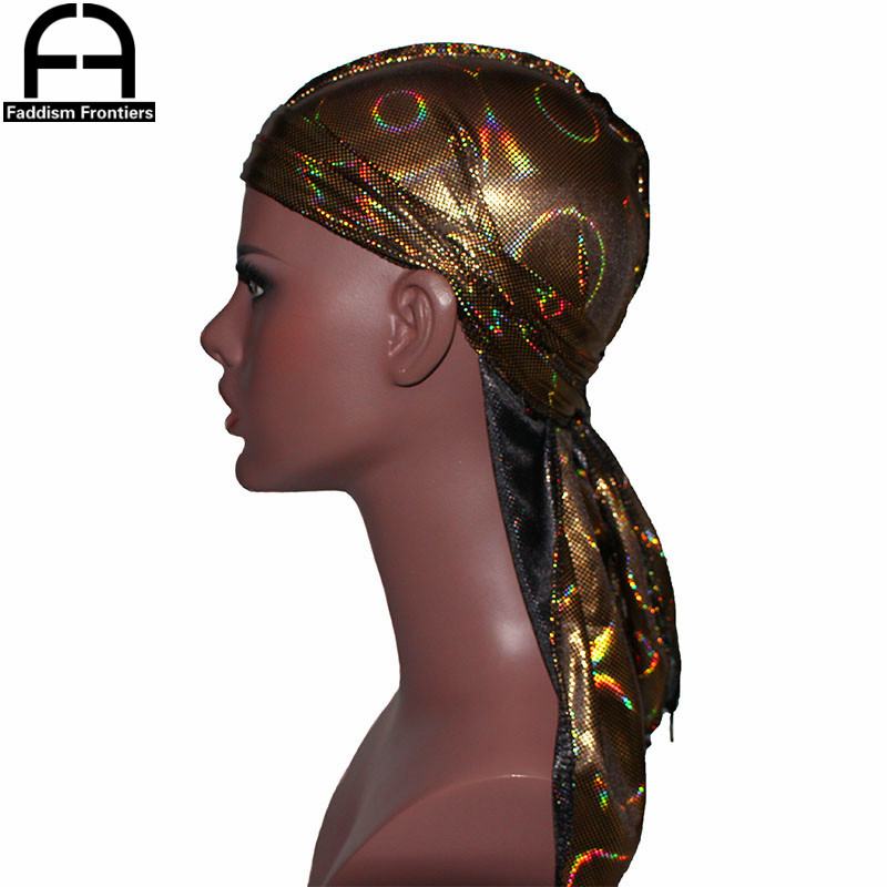 New Men's Colorful Sparkly Sil - Bandana Doo Rag บทวิจารณ์และราคา