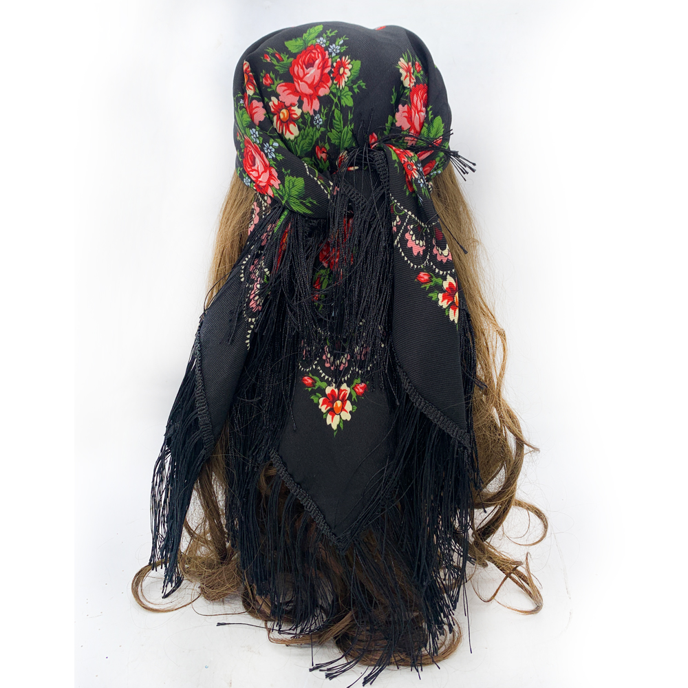 Traditional Russian Square Sca - Bandana Cotton บทวิจารณ์และราคา