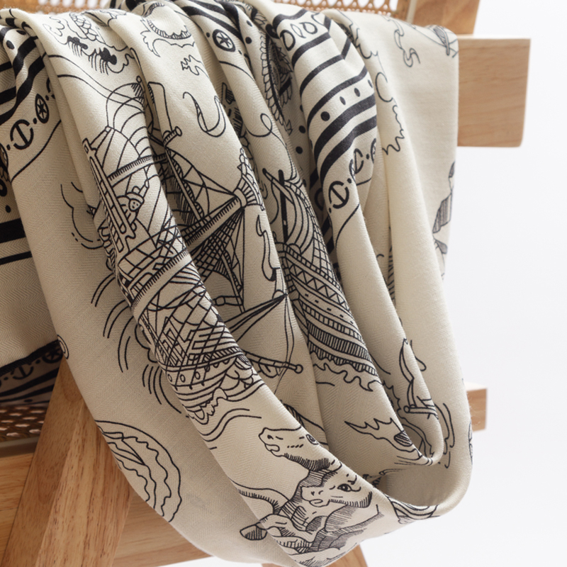 Wool Silk Scarf Women Large Sc - Pashmina Wrap Large บทวิจารณ์และราคา