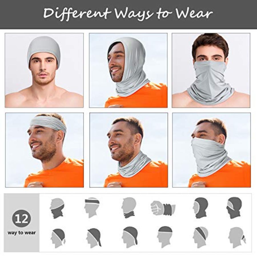 Geyoga Neck Gaiter Bandana Fac - Face Scarf Mask บทวิจารณ์และราคา