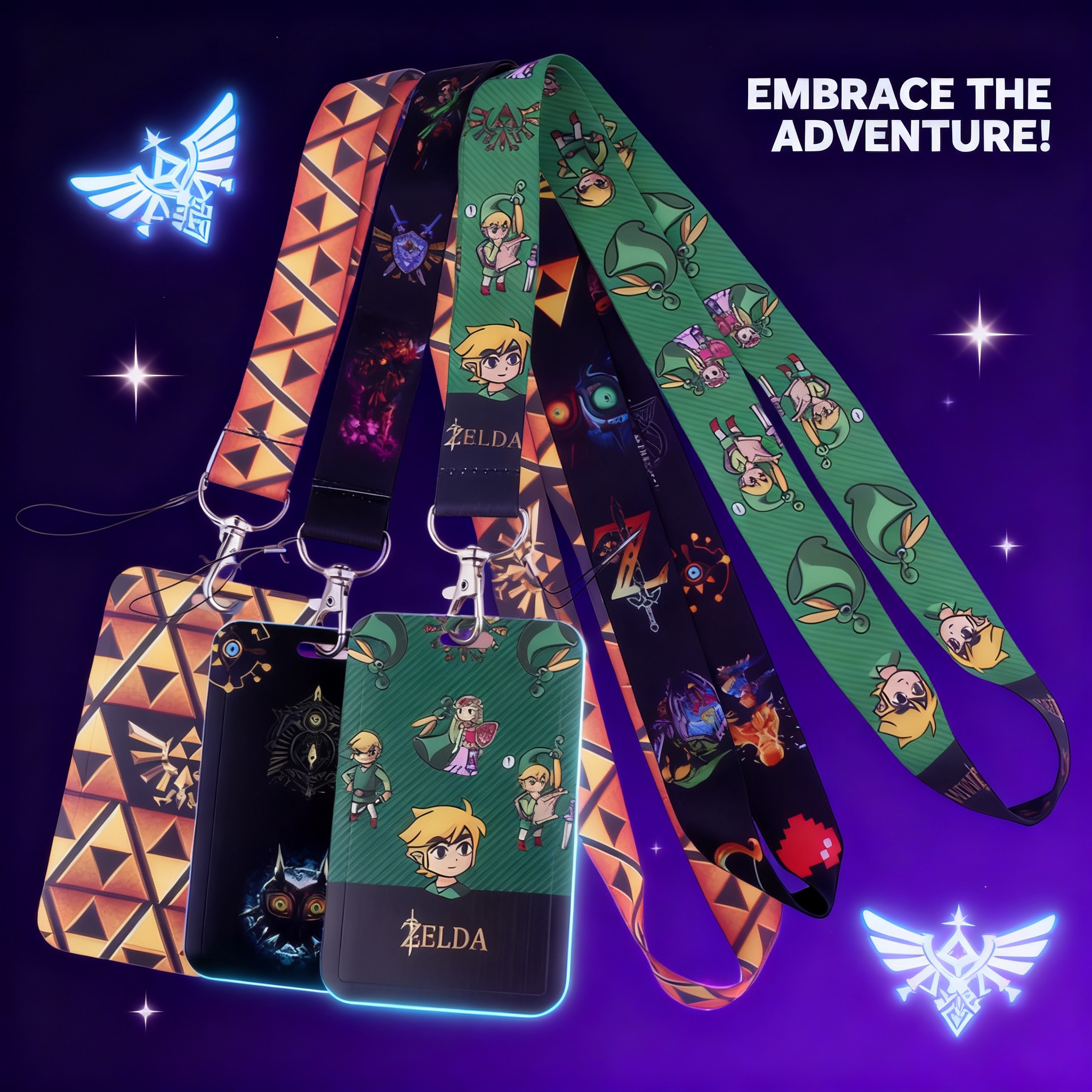 Cartoon Game Lanyards for Key  - Lanyard Badge Holder บทวิจารณ์และราคา